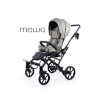 Mewa light green special needs stroller