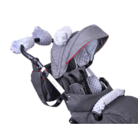 Exclusive decorative set - Grizzly Bear gray