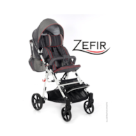 Zefir white special needs stroller