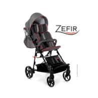 Zefir black special needs stroller (SLIM wheels)