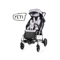 Yeti black special needs stroller