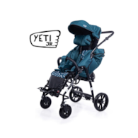 Yeti Jr. special needs stroller (turquoise)