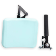 OCTO Back support for anterior standing with support bracket